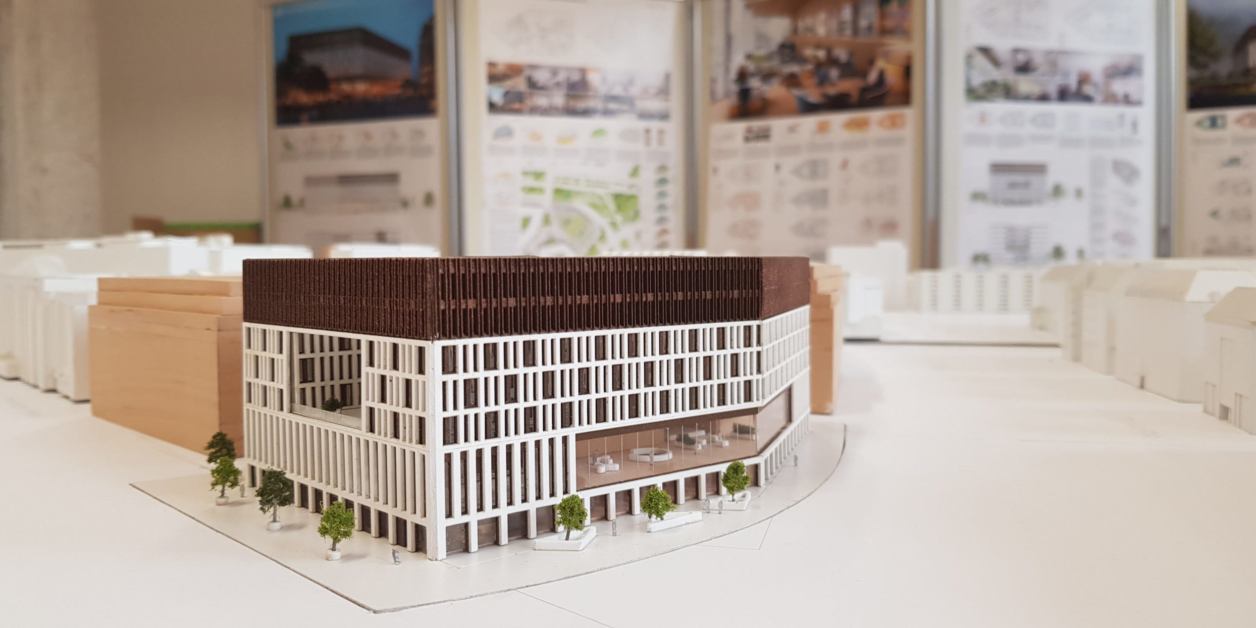 Siegerentwurf für das neue Verwaltungszentrum auf dem Ferdinandplatz © Landeshauptstadt Dresden